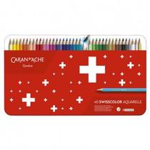Estojo Lápis Aquarela Caran DAche Swisscolor 40 Cores Estojo Lápis Aquarela Caran DAche Swisscolor 40 Cores