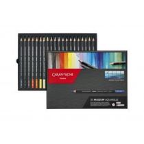 Estojo Lápis Aquarelável Caran DAche Museum 20 Cores Marine Estojo Lápis Aquarelável Caran DAche Museum 20 Cores Marine