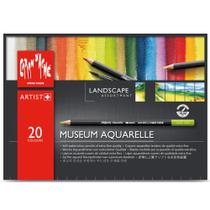 Estojo Lápis Aquarelável Caran DAche Museum 20 Cores Paisagem Estojo Lápis Aquarelável Caran DAche Museum 20 Cores Paisagem