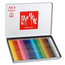 Estojo Lápis Aquarelável Caran DAche Prismalo 30 Cores Estojo Lápis Aquarelável Caran DAche Prismalo 30 Cores