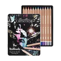 Estojo Lapis Cor Cretacolor Megacolor The Brilliants 12 Core