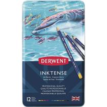 Estojo Lápis Cor Derwent Inktense Aquarelável 12 Cores Lata 0700928 1 Ed 1