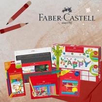 Estojo Lápis De Cor Faber Castell 12 Cores Multicor - Multicor Estojo Lápis De Cor Faber Castell 12 Cores Multicor - Multicor