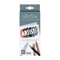 Estojo Lápis Desenho Cretacolor Artist Studio Sketching C/11 Peças