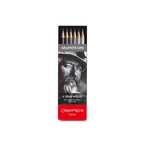 Estojo Lápis para Desenho Caran D'ache Grafwood 6 Graduações Estojo Lápis para Desenho Caran D'ache Grafwood 6 Graduações
