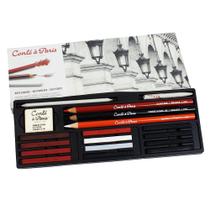 Estojo Lápis Para Desenho Conté à Paris Sketching Box