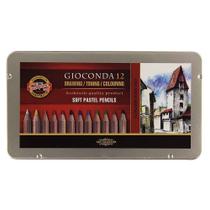 Estojo Lápis Pastel Gioconda 12 Cores Estojo Lápis Pastel Gioconda 12 Cores