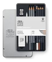 Estojo Lápis Sketching Winsor & Newton 10 Peças Estojo Lápis Sketching Winsor & Newton 10 Peças
