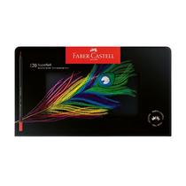 Estojo Lata Ecolapís de Cor Supersoft Faber-castell com 120 Cores Estojo Lata Ecolapís de Cor Supersoft Faber-castell com 120 Cores