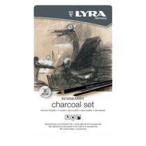 Estojo Lata Lyra Renbrandt Charcoal Set 12 Peças