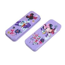 Estojo Lata Minnie Roxo - Etitoys