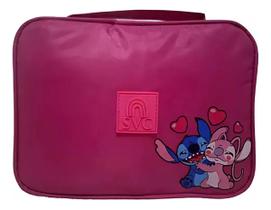 Estojo Lilo Stitch Infantil Escolar Box Jumbo Grande Aulas