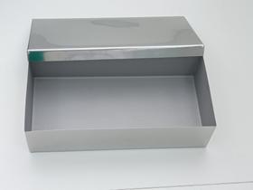 Estojo liso 20x10x05 cm - flexinox