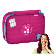 Estojo Luluca Box Escolar Menina Bolso Organizador 36 Pens Estojo Luluca Box Escolar Menina Bolso Organizador 36 Pens