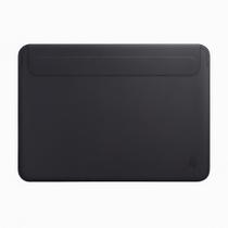 Estojo Luva Case Couro Para Macbook Pro E Macbook Air ate 14,2 Preto