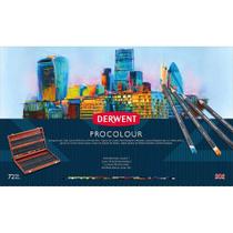 Estojo Madeira Lápis Cor Derwent Permanente Procolour 72 Cores 2302524 Estojo Madeira Lápis Cor Derwent Permanente Procolour 72 Cores 2302524