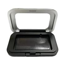 Estojo Magnético Preto Retangular Para Agulhas De Costura, Suporte Para Bordado, Alfinetes E Botões,