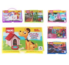 Estojo Maleta de Pintura Escolar Infantil C/ 42 Pçs - Magic Estojo Maleta de Pintura Escolar Infantil C/ 42 Pçs - Magic