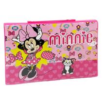 Estojo Maleta de Pintura Infantil Minnie Cute 86 Peças Rosa - Molin