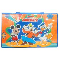 Estojo Maleta de Pintura Infantil Turma Mickey 86 Peças Azul - Tend Tudo