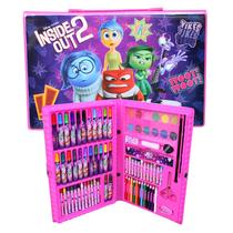 Estojo Maleta Escolar 86 Pçs Canetinha Lapis Divertidamente2