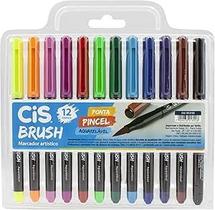 Estojo Marcador Artístico Cis Brush C/12 Cores 59.2100