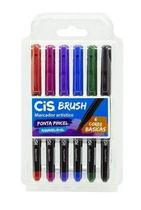 Estojo Marcador Artístico Cis Dual Brush C/6 Cores 58.0000