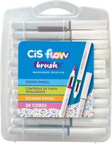 Estojo Marcador Criativo Flow c/ 24 cores Cis