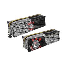 Estojo Médio Escolar Temático Corinthians Paulista Dac Estojo Médio Escolar Temático Corinthians Paulista Dac