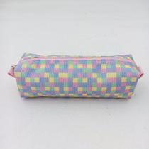 Estojo Médio Xadrezinho Estamparia - Fizz / Material Escolar / Papelaria / Estojos