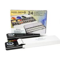 Estojo Metal Daniel Smith C/24 Pastilhas Aquarela