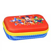 Estojo Mickey Mouse Moldado EVA com Estojo Rígido 20x7x11cm Estojo Mickey Mouse Moldado EVA com Estojo Rígido 20x7x11cm