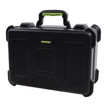 Estojo Moldado para Microfone Shure by Gator para (7) Microfones Sem Fio com Fechos Compatíveis com TSA (SH-MICCASEW07)