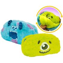 Estojo Monstros S.A Pelúcia Dupla Face com Zíper - DAC