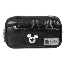 Estojo Multi Mickey Teen New Puffer Preto 15097 - Xeryus Estojo Multi Mickey Teen New Puffer Preto 15097 - Xeryus
