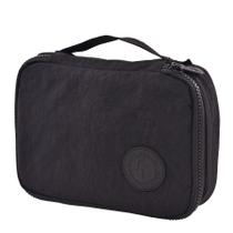 Estojo Multiuso All Black de Nylon 21x15x6CM
