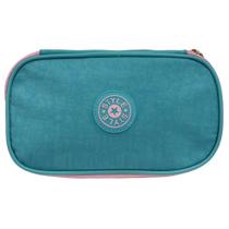 Estojo Multiuso c/ Ziper Style 2443850 Azul Claro - Quanhe