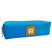 Estojo Multiuso com Zíper Azul Claro N2450298 - Quanhe Estojo Multiuso com Zíper Azul Claro N2450298 - Quanhe