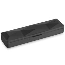Estojo Multiuso Plástico Porta Escova de Dente e Pasta Preto Viagem Bolsa UZ Estojo Multiuso Plástico Porta Escova de Dente e Pasta Preto Viagem Bolsa UZ