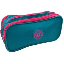 Estojo Multiuso Triplo c/ Ziper 2443863 Azul - Quanhe