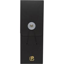 Estojo Multiuso Vertical Preto Polibras Escolar Escritório