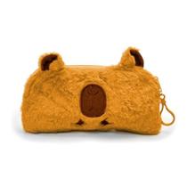 Estojo necessaire escolar - pelucia capivara - capybara