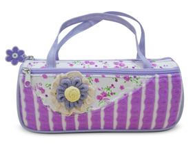 Estojo Necessaire LS EE1165 com bolso frontal e alças de mão