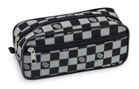 Estojo Necessaire LS EE1198 com bolso frontal