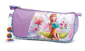 Estojo Necessaire LS Flower Fairy EE1150 com pingente em Madre-Pérola