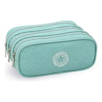 Estojo Necessaire Multiuso 3 Divisórias Love Just - Resistente