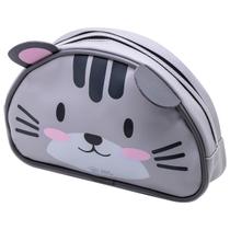 Estojo Necessaire Pets Para Lápis Maquiagem Cat Dog Panda - Brw