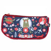 Estojo Necessaire Sorriso Infantil ul Marinho - Ó Design