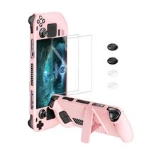 Estojo OLED bibuks Steam Deck com suporte e acessórios rosa Estojo OLED bibuks Steam Deck com suporte e acessórios rosa