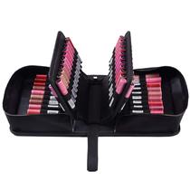 Estojo organizador de batom ROWNYEON 67 slots portátil preto